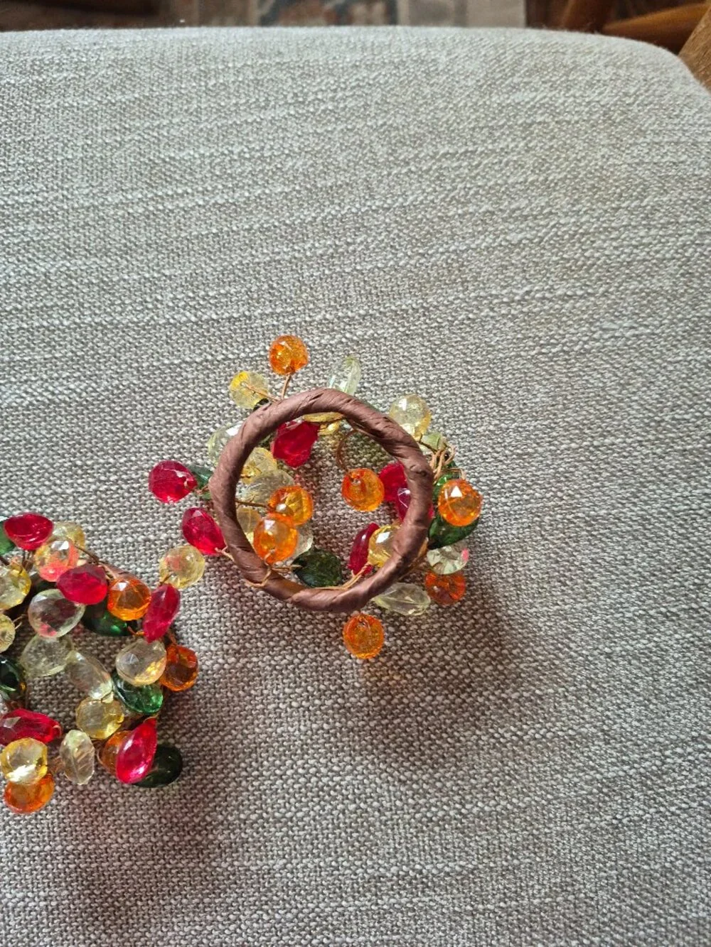 6 fall color pier 1 napkin holders